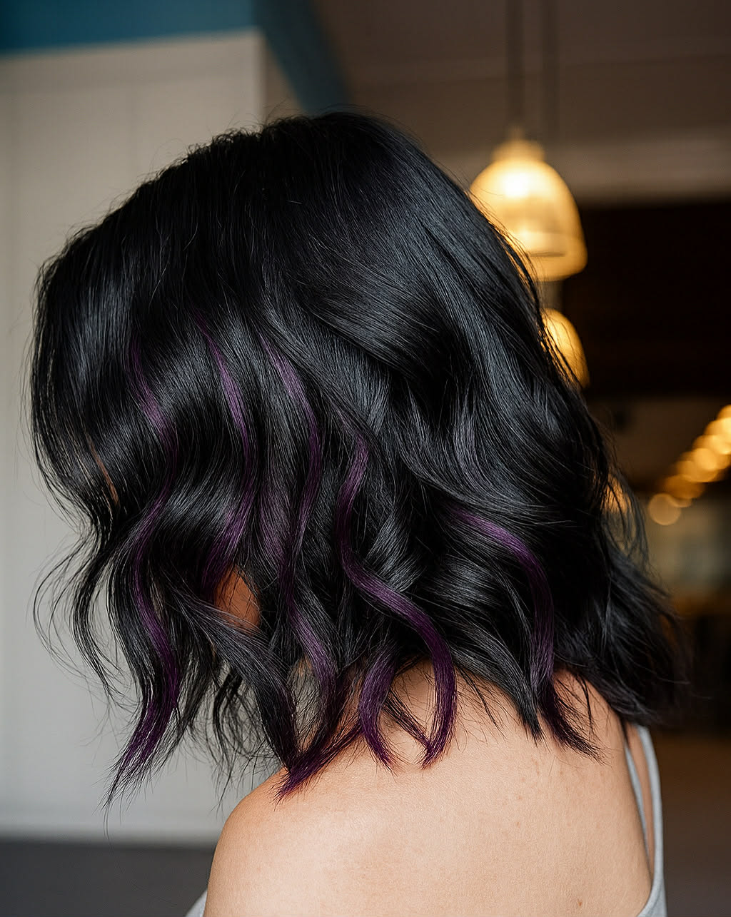Custom hair color result at Studio Mane Hair Co