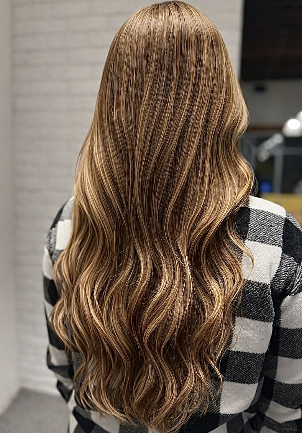 Seamless extension blend on fine hair Coeur d'Alene Idaho