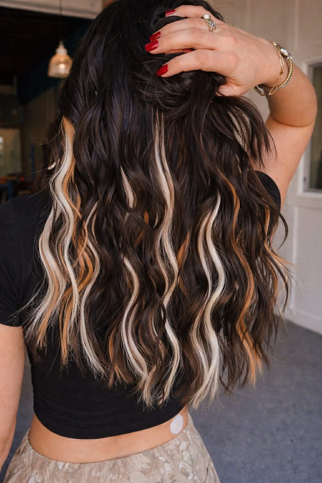 Fine hair transformation before and after Studio Mane Hair Co